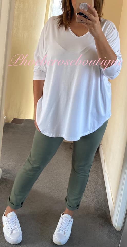 Soft Sweat Stretch Joggers - Khaki
