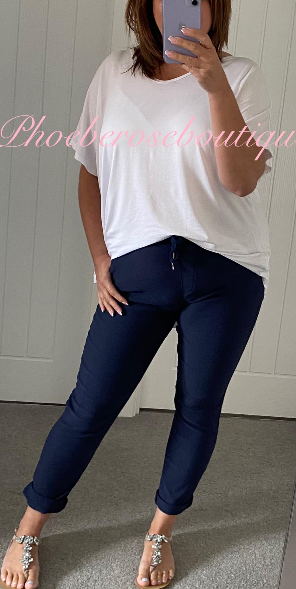 Magic Stretch Trousers - Navy