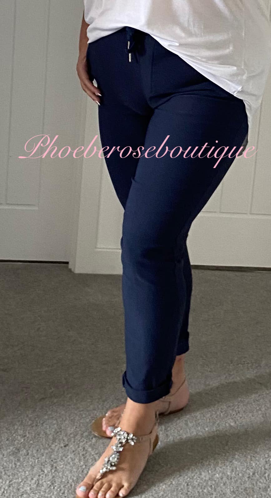 Magic Stretch Trousers - Navy